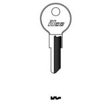 KABA ILCO CORP  01122AR NP A02  AL2830218B              Vehicle Key Blank, Brass, Nickel Plated, 2 Price Group, For Misc Switch, Studebaker