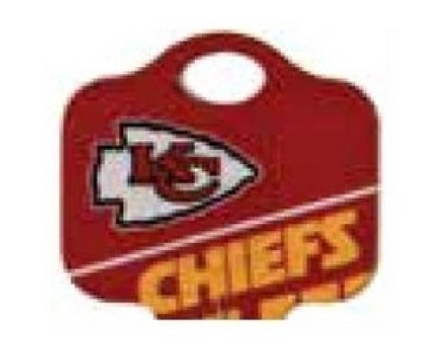 KABA ILCO CORP  KW1-NFL-CHIEFS A46               Decorative Key Blank, NFL Team Key, Kwikset/Titan, Chiefs Logo, KW1 Keyway, 46 Price Group