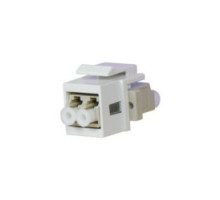 ON-Q/LEGRAND  WP1210WH  WP1210-WH              Keystone Insert, MT-RJ Multimode Fiber Female-to-Female Coupler, 0.7