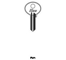 KABA ILCO CORP  1041B NP A16  AA00016262              Cylinder Lock Key Blank, Brass, Nickel Plated, 16 Price Group, For American Lock