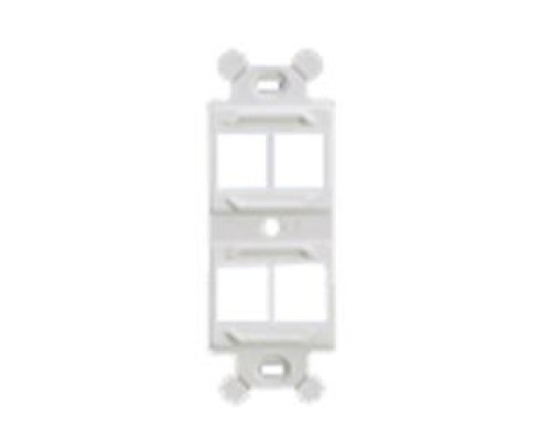 PANDUIT  NK4106MFWH               NK 4Pt 106Duplex ModFrame WH EA