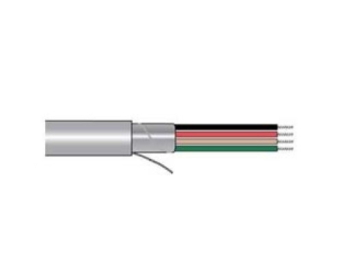ALPHA WIRE  M3243 SL001               Manhattan-Electrical-Cables, Audio_Video, 3 Conductor, 18 AWG, Aluminum Polyester Foil, 300 V, PVC Jacket, PVC Insulation, 0.23 Jacket Diameter, 0.02 Jacket Thickness, 16/30 Stranding