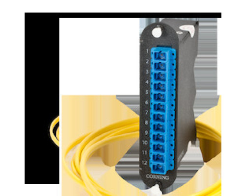 CORNING CCH-RM12-3C-P03RH        Closet Connector Housing CCH Module, pigtailed, SC ConnectorsSimplex, UPC, 12 F, Single-mode OS2