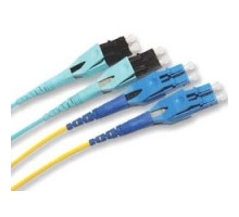 CORNING  797902QD120015F               Fiber Patchcord, OM4, Commercial, 2-FIBER PRETIUM-550 OM4, LOW-LOSS JUMPER LC-LC UNIBOOT, 15FT