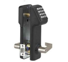 MARKS USA  IQ1L/26D               Electronic Access Control Lockset, Cylindrical, Keypad Programmable, American Lever, 160 User, 2-3/4