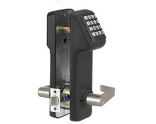 MARKS USA  IQ1L/26D               Electronic Access Control Lockset, Cylindrical, Keypad Programmable, American Lever, 160 User, 2-3/4