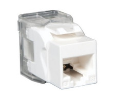 TRIPP LITE  N238-001-WH-TF               Toolless Cat6/5e Keystone Jack - White, TAA
