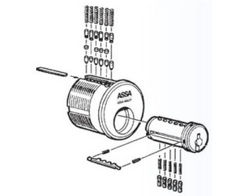 ASSA INC  867072               Master Key Pin, #3, 100 each per Pack