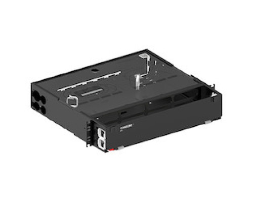 COMMSCOPE ENTERPRISE SOLUTIONS 760251044 EPX-2U-MOD-ENC       EPX 2U SLIDING FIBER PANEL ACCPT 8 G2 STYLE SPLICE CASSEPX-2U-MOD-ENC