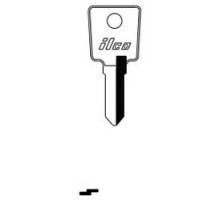 KABA ILCO CORP  L6FM NP A21               Cylinder Lock Key Blank, Steel, Nickel Plated, 21 Price Group, For LAS