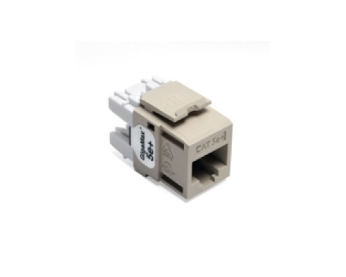 LEVITON  5G110-RI5               GigaMax 5e+ QuickPort Connector, Category 5e, Ivory