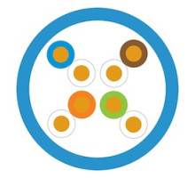 BERK-TEK  10136226               LANmark-6, Category 6, Plenum UTP Cable, Blue, Box