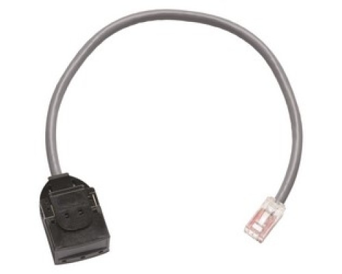 COMMSCOPE SYSTIMAX SOLUTIONS  CPC5311-03F015  CPC5311-03F015              Patch Cord, Hybrid, 24 AWG, 4 Pair, Stranded, Visipatch to A-Wired RJ45 Modular Plug, Category 6, 15 FT, Dark Gray Jacket