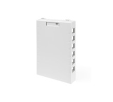 LEVITON  41089-12W               QuickPort Surface Mount Housing, 12-Port, White