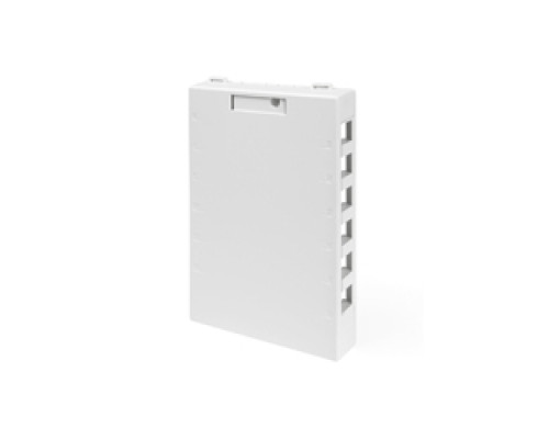 LEVITON  41089-12W               QuickPort Surface Mount Housing, 12-Port, White