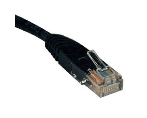 TRIPP LITE N002-006-BK        Cat5e 350MHz Molded Patch Cable RJ45 M/M - Black, 6-ft.