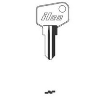 KABA ILCO CORP  1635J NP A03  AA00019362              Cylinder Lock Key Blank, J Cam, Brass, Nickel Plated, 3 Price Group, For ARFE