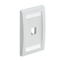 PANDUIT  CFPE1EIY               Faceplate 1Pt SglGang Exec EI EA