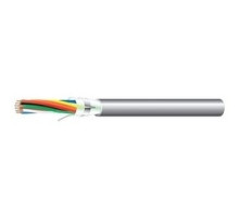 WEST PENN WIRE  AQC3186GY1000               STP Cable, Non-Plenum, 7 x 26 Strands, 18 AWG, 6-Conductor, 300 Volt, 0.323