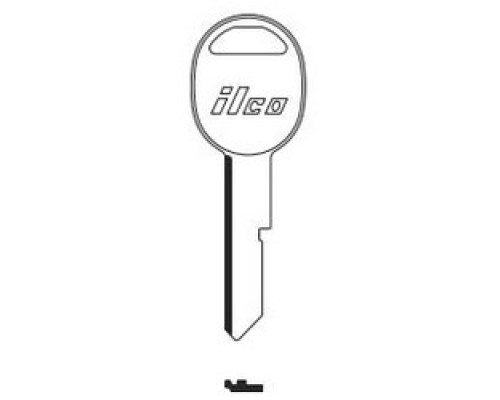 KABA ILCO CORP  B45-NP NP A32  IAE00001792              Vehicle Key Blank, Brass, Nickel Plated, 32 Price Group, For General Motors