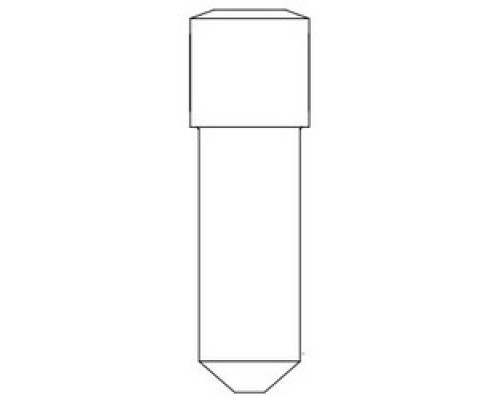 MUL-T-LOCK INC  PCY-MTPIN-PLG-2               Cylinder Keying Plug Pin, Internal, #2, Nickel Silver