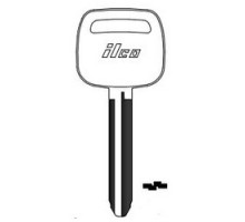 KABA ILCO CORP  TR47-NP NP A36  IAE00002462              Vehicle Key Blank, Brass, Nickel Plated, 5 Price Group, For Toyota