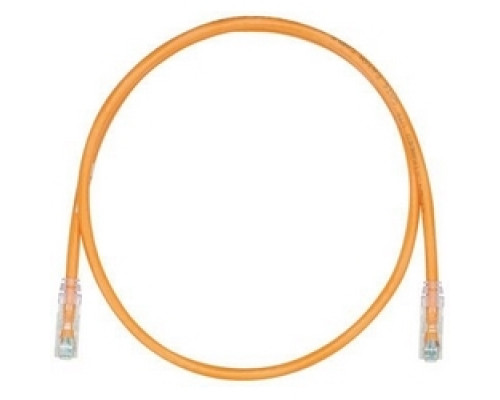 PANDUIT  UTPSP2.5MORY               Cu PC Cat6 UTP Cbl OR 2.5M EA