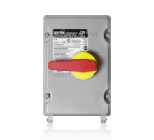 LEVITON  LDS30-FAX               30 Amp Fused PowerSwitch Disconnect Switch, 600 Volt, Non, Metallic Enclosure
