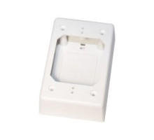 PERPLAS CORP  GBWH-12               Raceway Box, 1-Gang, White