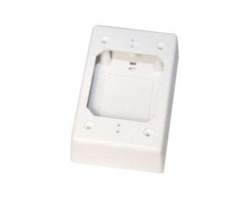 PERPLAS CORP  GBWH-12               Raceway Box, 1-Gang, White