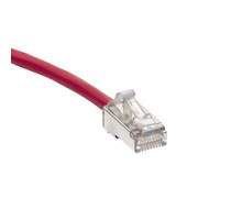 LEVITON  H6A10-7R               PATCH CORD MOD 28-4PR STRD FTPCAT6A T568A/B HIGH-FLEX 7FT  RED