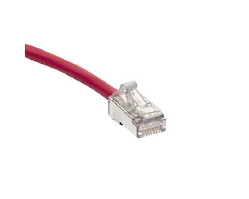 LEVITON  H6A10-5R               PATCH CORD MOD 28-4PR STRD FTPCAT6A T568A/B HIGH-FLEX 5FT  RED