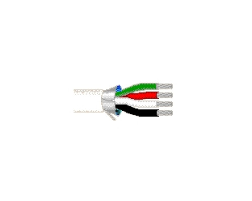BELDEN 82418 877U1000        Multi-Conductor Cable, 4 Conductors, 18 AWG, 19x30 Strands, Tinned Copper, Teflon FEP Insulation, Flamarrest Jacket