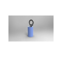 TE-ENERGY 36158        Ring - 041, Closed Barrel, Regular Wire, Insulated, 1 Hole, Straight Terminal, Voltage Max. : 300 V, Pre-Insulated