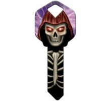 HOWARD KEYS  SC1-HK37               Decorative Key Blank, Schlage, Skeleton Design