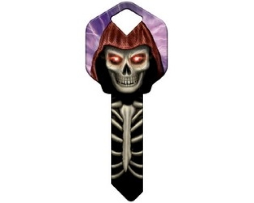 HOWARD KEYS  SC1-HK37               Decorative Key Blank, Schlage, Skeleton Design