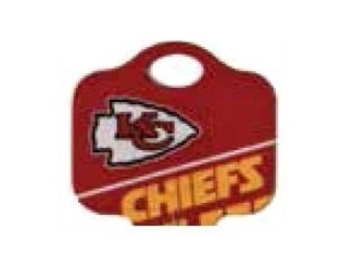 KABA ILCO CORP  SC1-NFL-CHIEFS A46               Decorative Key Blank, NFL Team Key, Schlage, Chiefs Logo, SC1 Keyway, 46 Price Group