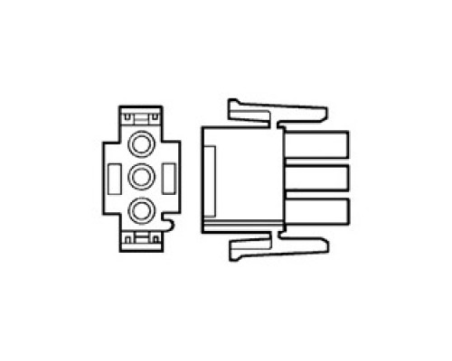 TE-ENERGY  1-480702-0               Housing Plug, Wire-To-Board, Wire-To-Wire, 4 Connector