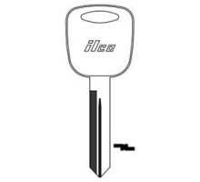 KABA ILCO CORP  H78 NP A05  1196CM              Vehicle Key Blank, Brass, Nickel Plated, 5 Price Group, For Ford