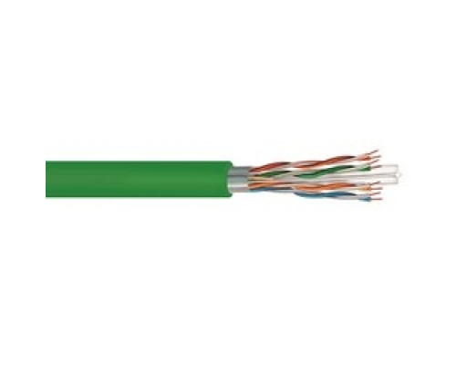 COMMSCOPE UNIPRISE SOLUTIONS UN874045004/10 CS34P GRN C6 4/23 F/UTP RL 1KFT       CS34P Category 6 F/UTP Cable, plenum, green jacket, 4 pair count, 1000 ft 305 m length, reel