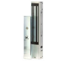 DOOR KING  DKML-S6-1L               Magnetic Door Lock, Single Door, Surface Mount, 12/24 Volt DC, 600 Lb Load, With LED Lock Status Indicator