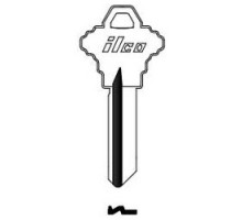 KABA ILCO CORP  SC4-BR-250PK BR A33  IAE00001230              Cylinder Lock Key Blank, 6-Pin, Natural Brass, 33 Price Group, For Schlage, 250 each per Pack