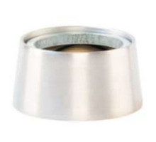 KEEDEX INC  K-24L-26D               Cylinder Guard Ring, Free Spinning, Large, Stain Chrome Plated, For 1-1/4 to 1-3/8