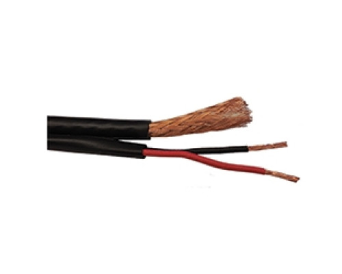 BELDEN  5499X5 0101000               Composite - Surveillance and CCTV Applications 1 18 AWG PR, 1 RG-59/U Coax Black