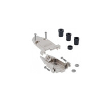 TE-ENERGY  5748676-1               Backshell/Cable Clamp, Shell Size: 1, Shielded, 2-Piece RFI/EMI Shield, 180 degree, 4-40, Cable Insulation Dia.: 4.7 - 8.13 mm, Operating Temperature Range: -55 - 105 C