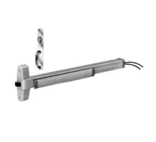 VON DUPRIN  EL99NL US28 36               Electric Latch Retraction Rim Exit Device, Grooved Case, Night Latch Trim, 36
