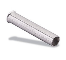 THOMAS & BETTS  F9004               Non-Insulated Ferrule, Length 0.394 in/10mm, Inner Diameter 0.047 in/1.2mm, Outer Diameter 0.091 in/2.3mm, Conductor Size 18 AWG/.75mm, Copper, Tin Plated