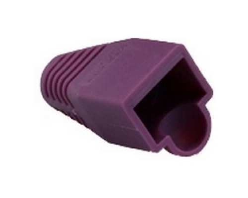 PLATINUM TOOLS INC  100032P-BG               RJ45 Boot, 6.0 mm Max OD, Purple, 25/Bag
