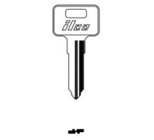 KABA ILCO CORP  X261 NP A07               Vehicle Key Blank, Brass, Nickel Plated, 7 Price Group, For Kawasaki, Polaris