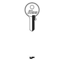 KABA ILCO CORP  1065 NP A17  AA22934012              Cabinet Lock Key Blank, Brass, Nickel Plated, 17 Price Group, For NCL/National